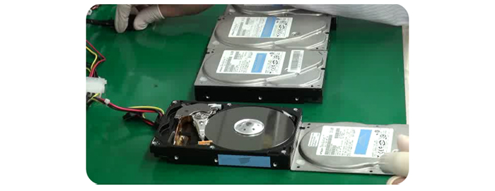 동작 Test - 양품 HDD